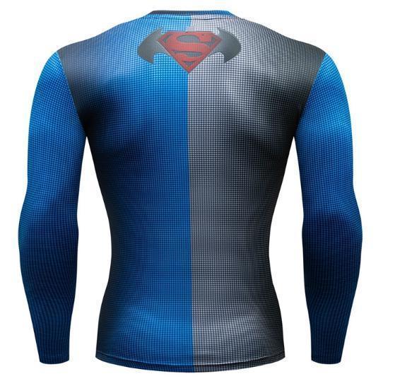 Batman 'Batman Vs Superman' Premium Compression Long Sleeve Rash Guard