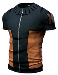 Teen Naruto Short Sleeve Compression Rash Guard-RashGuardStore