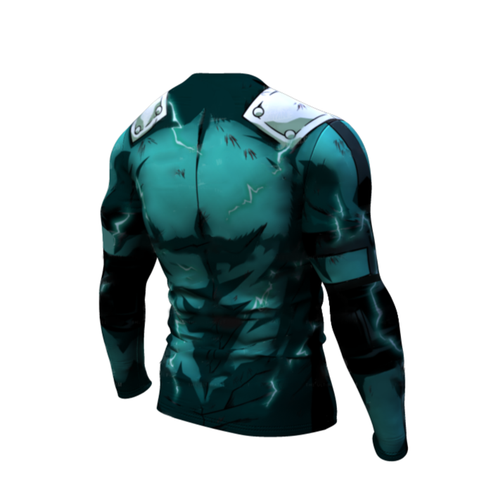 My Hero Academia Compression 'Deku | Full Cowling' Premium Long Sleeve Rashguard