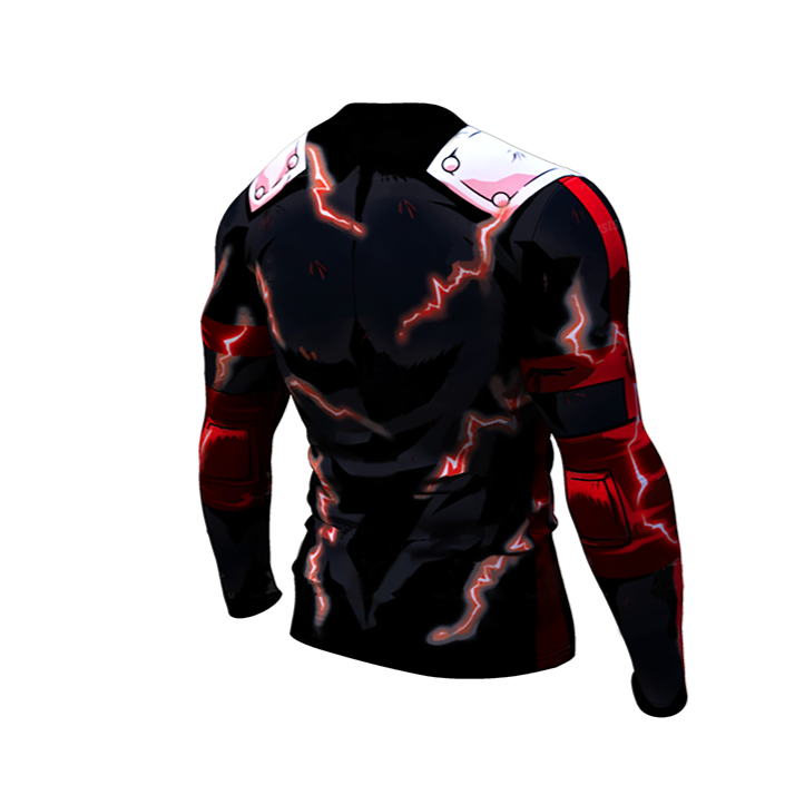 My Hero Academia Compression 'Onyx Deku | Full Cowling' Premium Long Sleeve Rashguard