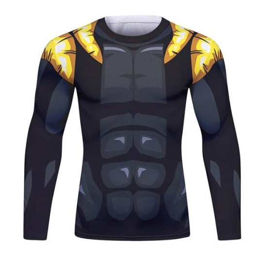 Dragon Ball Z 'Onyx Gogeta' Long Sleeve Elite Rashguard