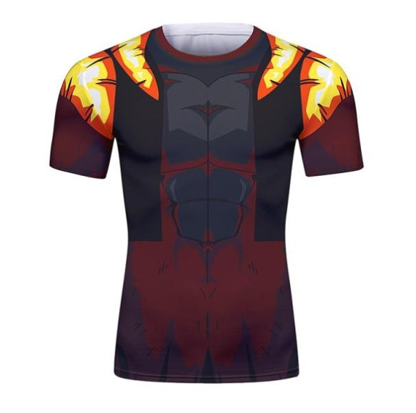 Dragon Ball Z 'Super Saiyan 4 | Onyx Gogeta' Short Sleeve Elite Rashguard