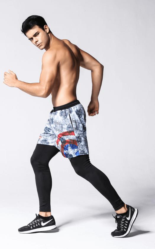 Captain America Grappling Shorts