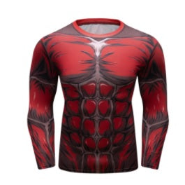 Attack on Titan 'Colossal Titan | 2.0' Elite Long Sleeve Rashguard