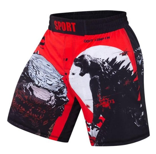 Warrior Series Men's 'Godzilla | King of the Monsters' Elite Fight Shorts