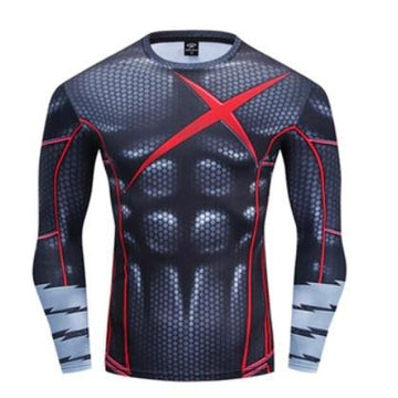 Robin Compression 'Teen Titans | Red X' Premium Long Sleeve Rashguard