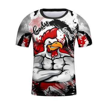 Kid's Rooster 'Broly' Elite Short Sleeve Rashguard