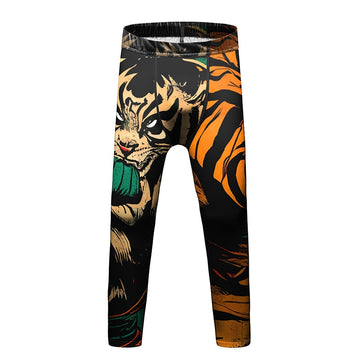 Kid's Tiger 'Fighting' Elite Leggings Spats