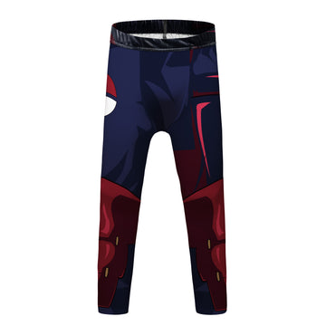 Kid's Naruto 'Madara' Elite Compression Leggings Spats