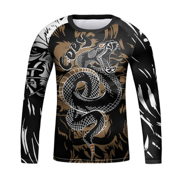 Kid's Viper 'Coil' Elite Long Sleeve Rashguard