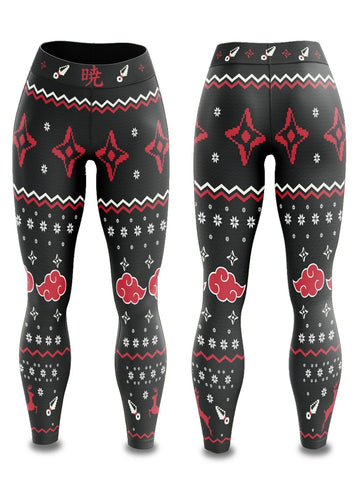 Women's Naruto 'Akatsuki | Kunai' Leggings Yoga Pants