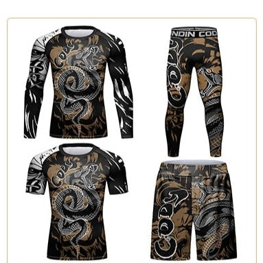 Kid's Viper 'Coil' Elite Long Sleeve Rashguard