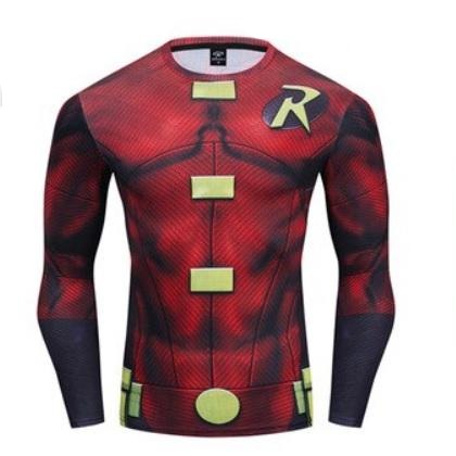 Robin Compression 'Tim Drake' Premium Long Sleeve Rashguard