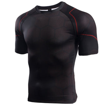 Iron Man'No Reactor' Infinity War Short Sleeve Undersuit Compression Rash Guard