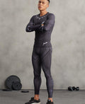 Black Panther Men'S Compression Leggings Grappling Spats-RashGuardStore
