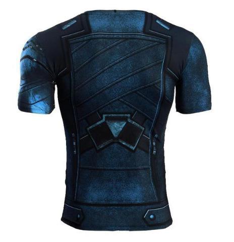 Buck "Winter Soldier" Infinity War Compression Short Sleeve Rashguard-RashGuardStore