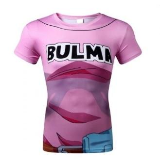 Bulma Dragon Ball Z Short Sleeve Compression Rash Guard-RashGuardStore