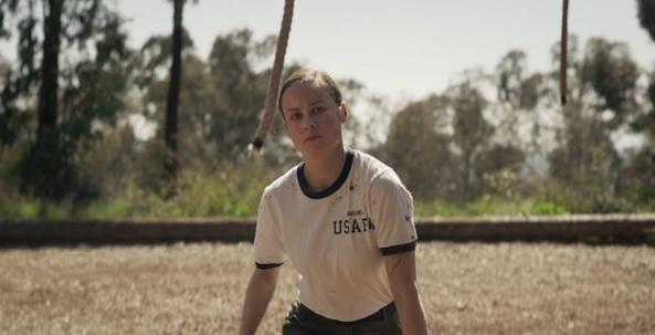 Carol Danvers Captain Marvel 'USAFA Bootcamp' T Shirt-RashGuardStore