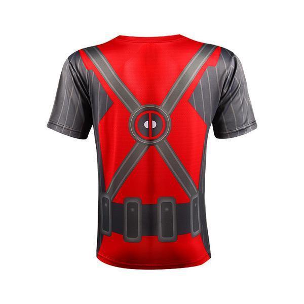 Deadpool "Animated" Compression Long Sleeve Rashguard-RashGuardStore