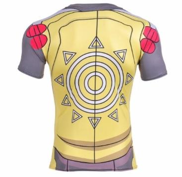 Digimon 'Wargreymon' Short Sleeve Compression Rash Guard-RashGuardStore