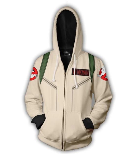 Ghostbusters Zip Up Hoodie-RashGuardStore