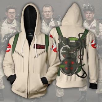 Ghostbusters Zip Up Hoodie-RashGuardStore