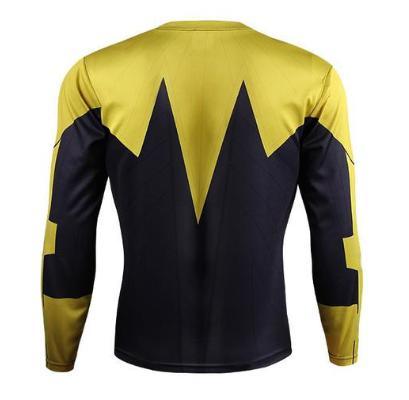 Green Lantern 'Sinestro' Compression Long Sleeve Rash Guard-RashGuardStore