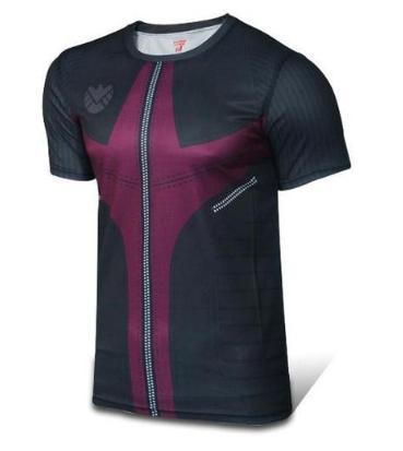 Hawkeye Compression Short Sleeve Rash Guard-RashGuardStore