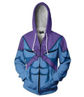 He Man 'Skeletor' Zip Up Hoodie-RashGuardStore