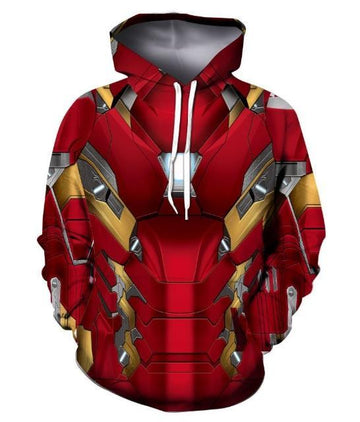 Iron Man 'Infinity War' Nano Tech Hoodie-RashGuardStore