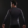 Iron Man 'Tony Stark' Infinity War Long Sleeve Undersuit Compression Rash Guard-RashGuardStore