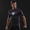 Iron Man 'Tony Stark' Infinity War Undersuit Compression Rash Guard-RashGuardStore