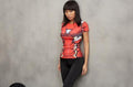 Iron Man Women's Compression Short Sleeve Rashguard-RashGuardStore