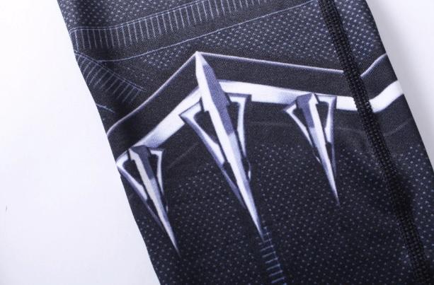 Men's Black Panther Infinity War Premium Compression Leggings Spats-RashGuardStore