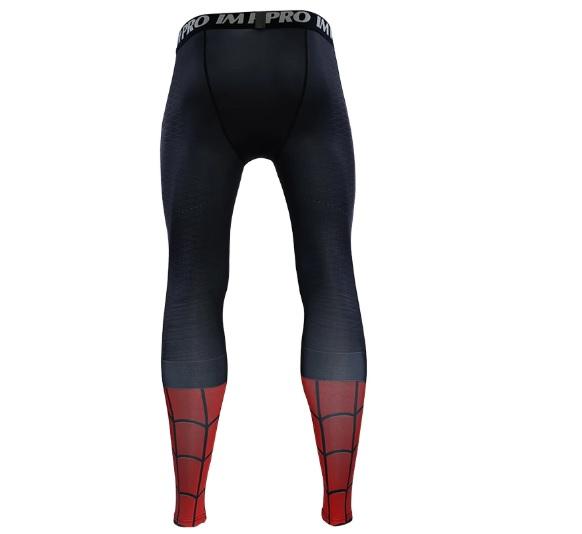 Men's Spiderman 'Far From Home' Compression Leggings Spats-RashGuardStore