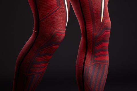 Men's The Flash Zoom Compression Leggings Grappling Spats