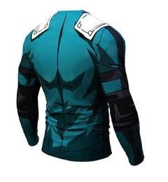 My Hero Academia 'Deku' Long Sleeve Compression RashGuard-RashGuardStore