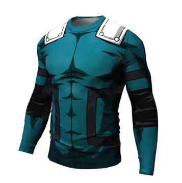 My Hero Academia 'Deku' Long Sleeve Compression RashGuard-RashGuardStore