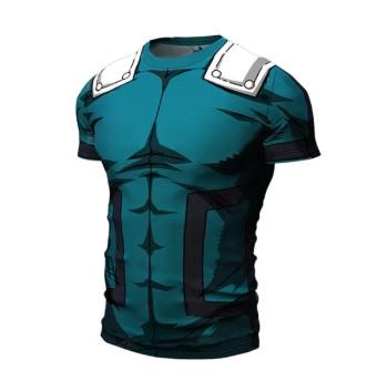 My Hero Academia 'Deku' Short Sleeve Compression RashGuard-RashGuardStore