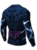 OnePunch Man 'Lord Boros' Long Sleeve Compression RashGuard-RashGuardStore