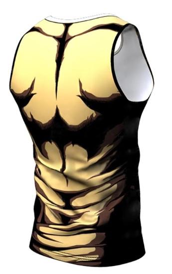 OnePunch Man 'Serious Saitama' Tank Top Compression RashGuard-RashGuardStore