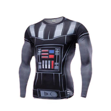 Star Wars Darth Vader Long Sleeve Compression Rashguard