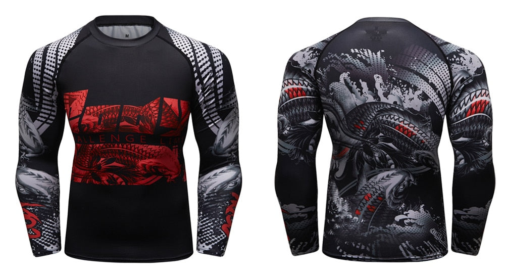 Dragon Compression 'Legend' Elite Long Sleeve Rashguard