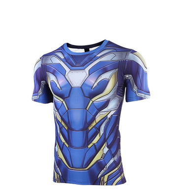 Iron ManCompression End Game 'Rescue' Premium Short Sleeve Rashguard