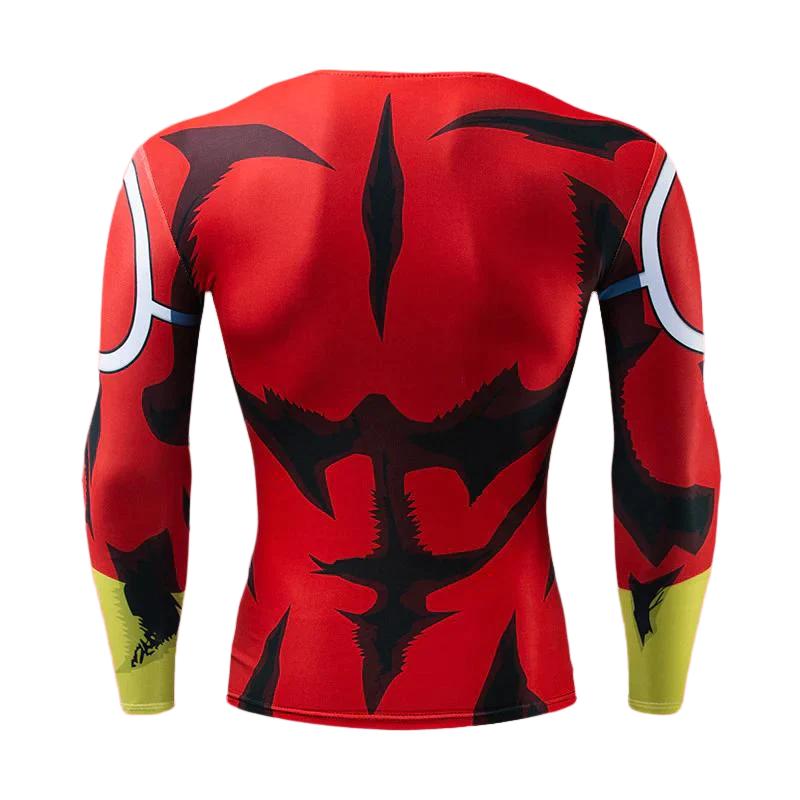 My Hero Academia 'All Might Silver Age' Long Sleeve Compression RashGuard