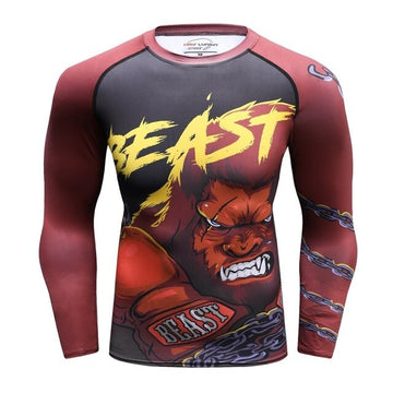 The Beast Compression Elite Long Sleeve Rashguard