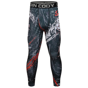 King Cobra Snake Leggings Compression Spats