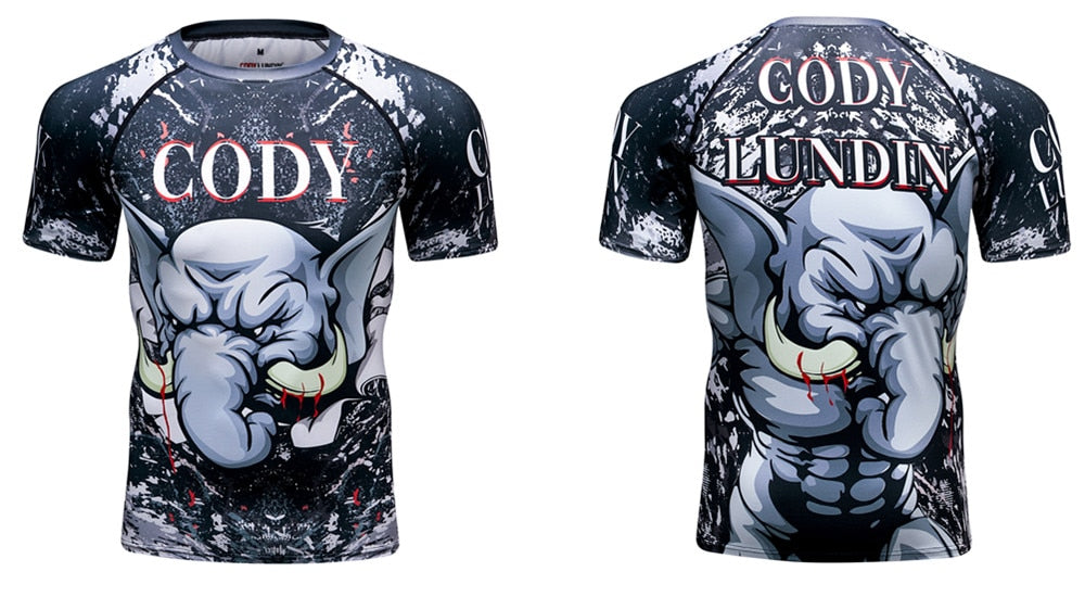 Bull Elephant Compression Elite Short Sleeve Rashguard