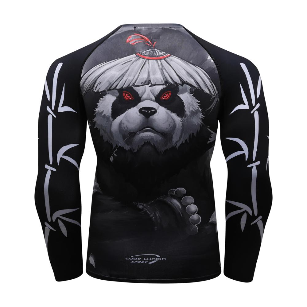 Panda Compression 'Samurai' Elite Long Sleeve Rashguard