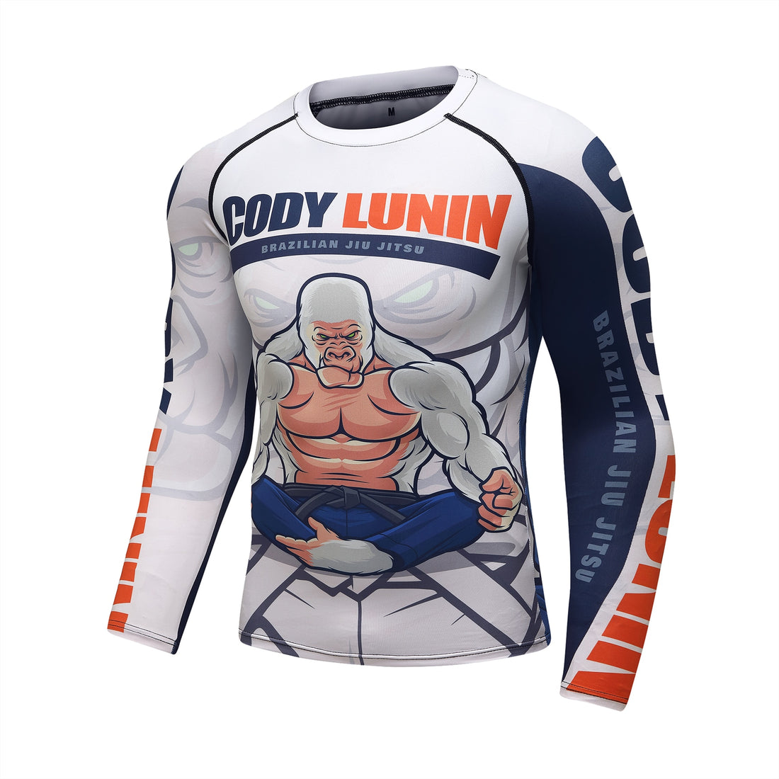 Gorilla Compression 'Snowflake | White Gorilla' Elite Long Sleeve Rashguard